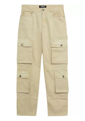 BARROW straight-leg cargo trousers - Neutrals