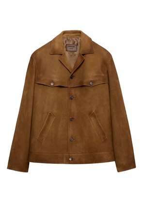 Prada suede blazer - Brown