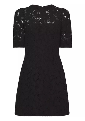 Proenza Schouler floral lace dress - Black
