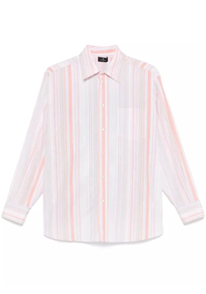 ETRO mix-print shirt - Pink