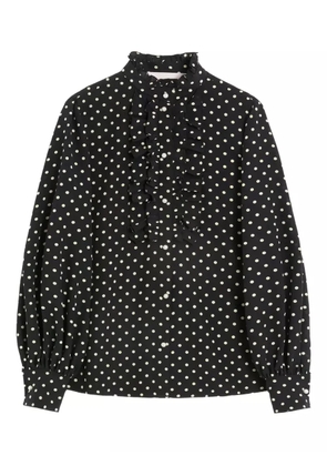 Valentino Garavani Plusdepois-print shirt - Black