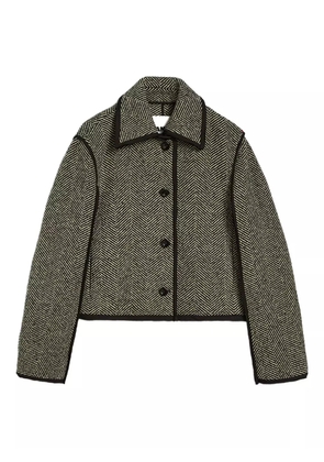 Jil Sander herringbone jacket - Grey