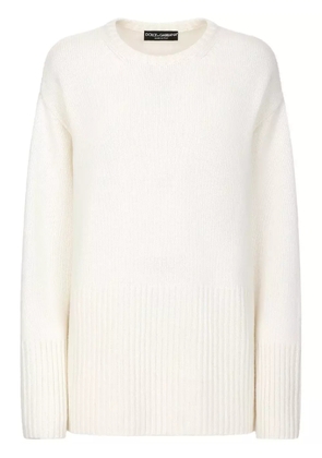 Dolce & Gabbana DNA cashmere jumper - Neutrals