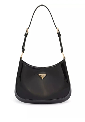 Prada Cleo patent-leather shoulder bag - Black