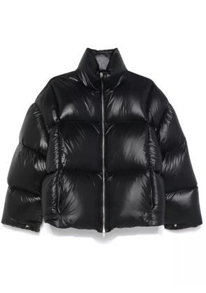 Jil Sander zip-up puffer jacket - Black