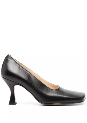 Souliers Martinez Rosana 80mm leather pumps - Black