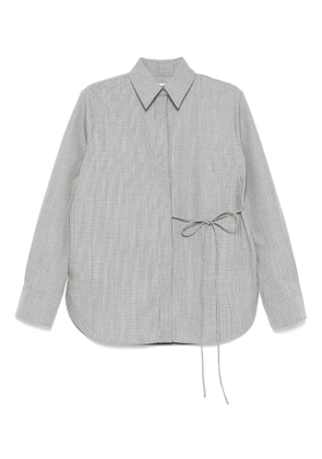 Jil Sander checked shirt - Grey