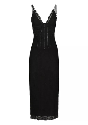 Dolce & Gabbana lace slip dress - Black