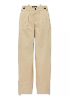 DSQUARED2 cotton trousers - Neutrals