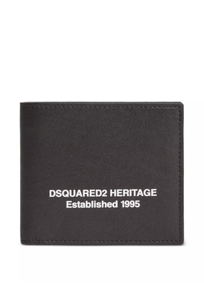 DSQUARED2 leather wallet - Black