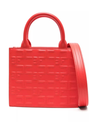 Elisabetta Franchi small Bold Monogram tote bag - Red