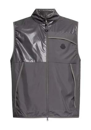 Moncler Epeo logo-appliqué gilet - Grey