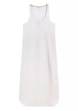 LEMAIRE bias-cut maxi dress - White