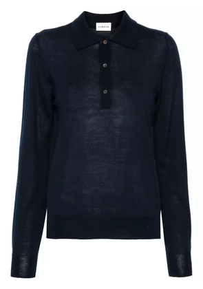 P.A.R.O.S.H. knitted polo sweater - Blue