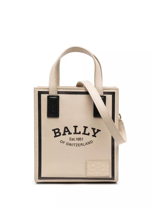 Bally Crystalia logo-print tote bag - Neutrals