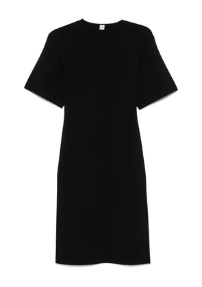 TOTEME fine-knit midi dress - Black