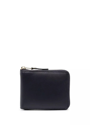Comme Des Garçons Wallet zip-around leather wallet - Blue