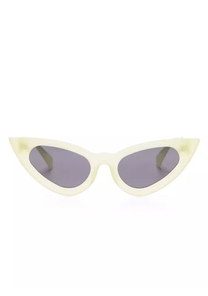 Kuboraum Y3 cat-eye sunglasses - Yellow