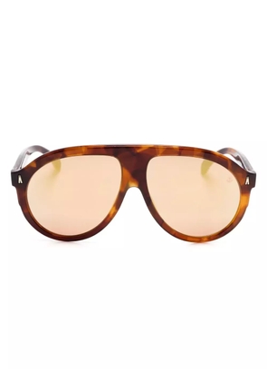 Moncler Eyewear Fhaite sunglasses - Brown