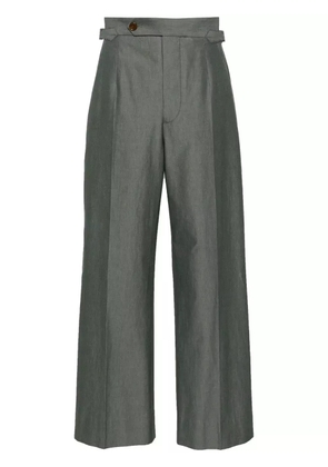 Vivienne Westwood Lauren high-waist wide-leg trousers - Green