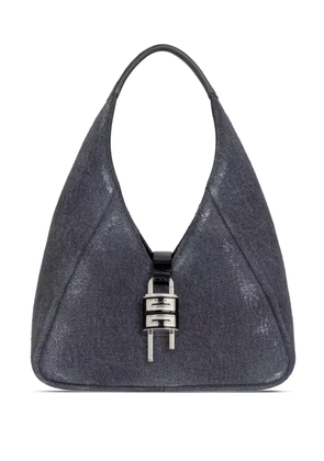 Givenchy mini G-Lock denim shoulder bag - Black