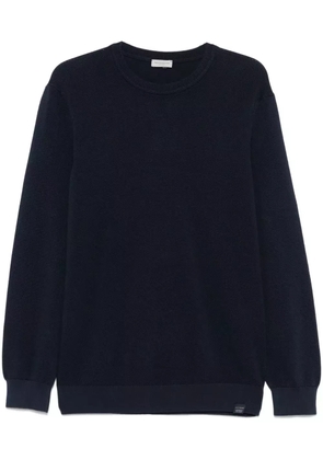 Paul & Shark garment-dyed cotton sweater - Blue