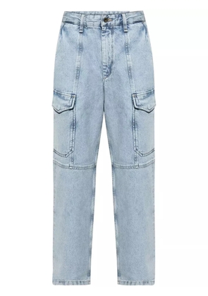 rag & bone panelled jeans - Blue