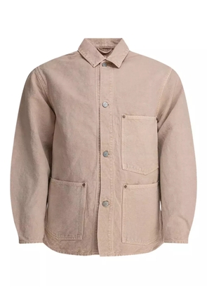 Kaptain Sunshine button-fastening shirt jacket - Pink