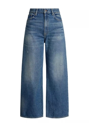 Polo Ralph Lauren wide-leg distressed jeans - Blue