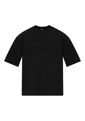 DSQUARED2 logo-embroidered T-shirt - Black