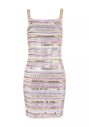 Jenny Packham Nancy mini dress - Silver