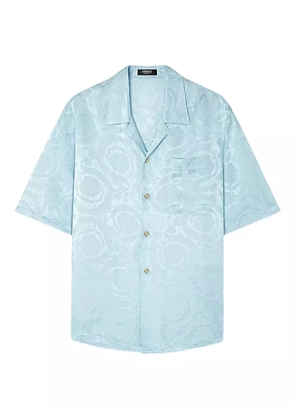 Versace Barocco jacquard shirt - Blue