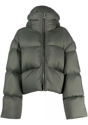 Ienki Ienki Kenny cropped padded jacket - Green