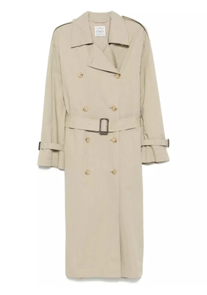 TOTEME Crisp Summer trench coat - Neutrals