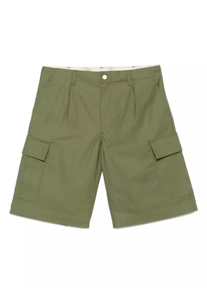 Junya Watanabe MAN cotton cargo shorts - Green