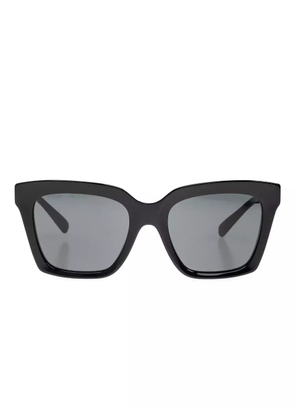 Dolce & Gabbana Eyewear DG-plaque sunglasses - Black