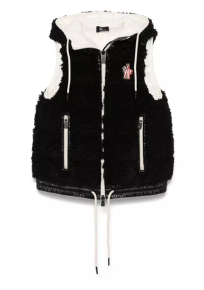 Moncler Grenoble padded zip-up gilet - Black