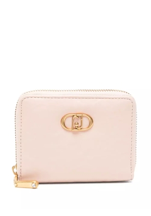 LIU JO logo zip-around wallet - Pink