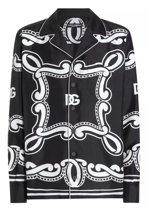 Dolce & Gabbana bandanna-print shirt - Black