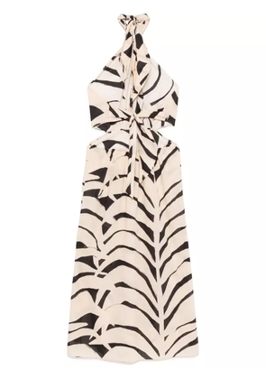 Johanna Ortiz The Rhythm Of Sea midi dress - Neutrals