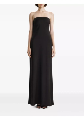 2310 STUDIO strapless pocket maxi dress - Black