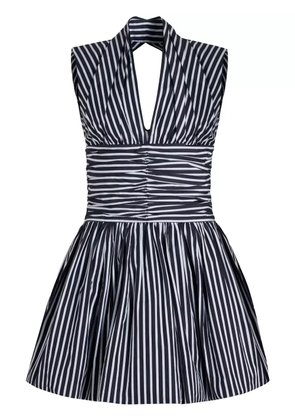 Patou open-back minidress - Blue