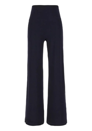 Norma Kamali high-waisted palazzo pants - Blue
