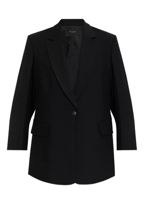 rag & bone single-breasted blazer - Black