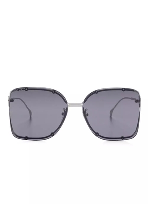 Gucci Eyewear oversize-frame sunglasses - Grey