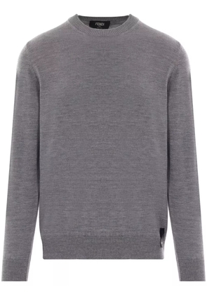 FENDI crew-neck sweater - Grey