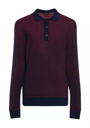 ETRO wool polo shirt - Red