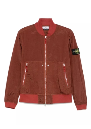 Stone Island Compass-badge bomber jacket - V007A COPPER