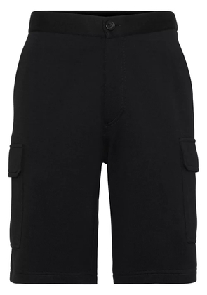 Brunello Cucinelli terry Bermuda shorts - Black