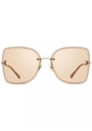Jimmy Choo Eyewear Leti square-frame sunglasses - Neutrals